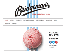 Tablet Screenshot of bridgemans.com